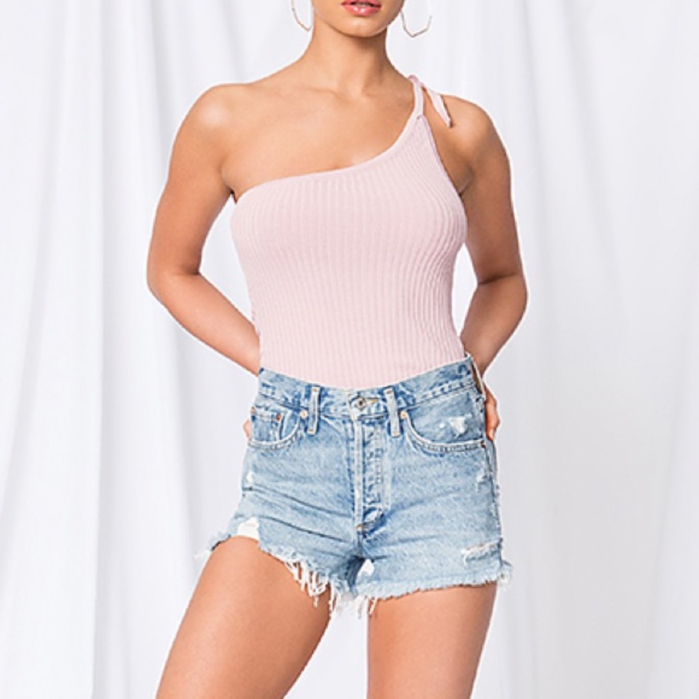 Superdown Lainey One Shoulder Top - image 2